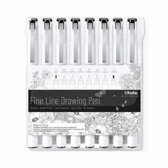 OHUHU - 8 Marcador Tiralíneas Para Dibujo.