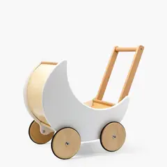 FORM DESIGN - Coche para Muñecas Samanta Infantil de Madera Blanco Form
