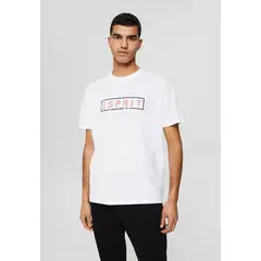 ESPRIT - Polera Hombre Manga Corta Con Estampado