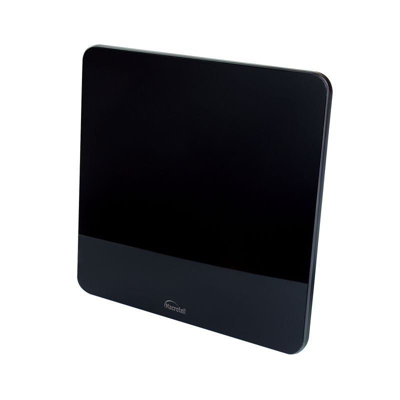 MACROTEL - Antena Hdtv TV Digital Ultra Plana Macrotel