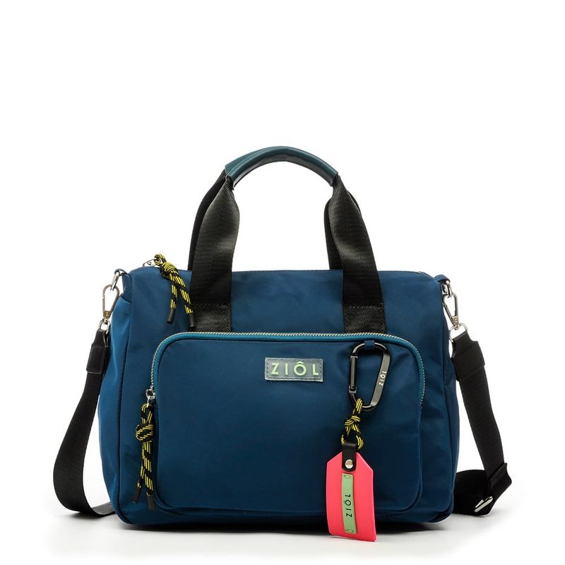 ZIOL - Cartera dos asas mediana belen azul oscuro