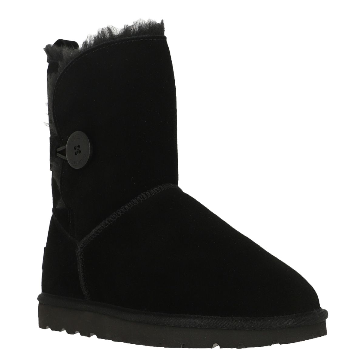BAMERS - Bota Bamers Blast Button Leather Mujer Negro