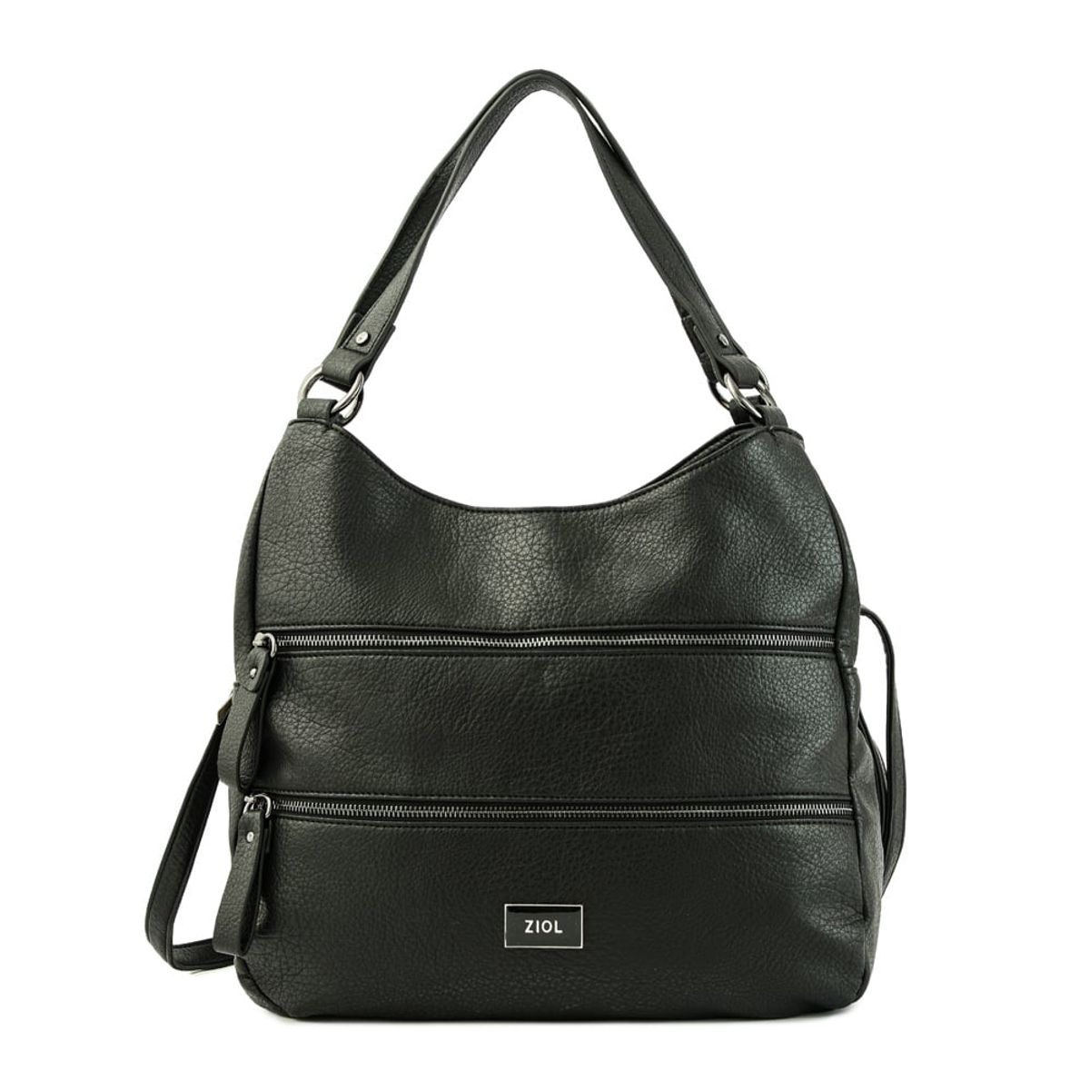 ZIOL - Cartera tote tres divisiones catherine negro