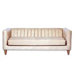 LATAM HOME - Sofa Sorrento 3 Cuerpos Cuero Kentucky Beige