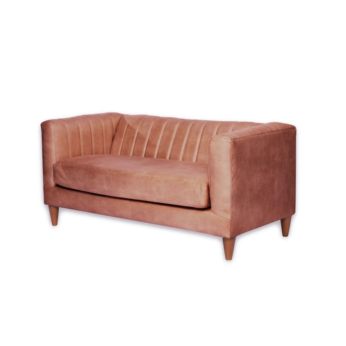 LATAM HOME - Sofá Latam Home Sorrento 2 Cuerpos Café Claro