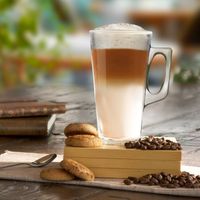 Taza Vidrio Con Aza Modelo Vela 250 Cc