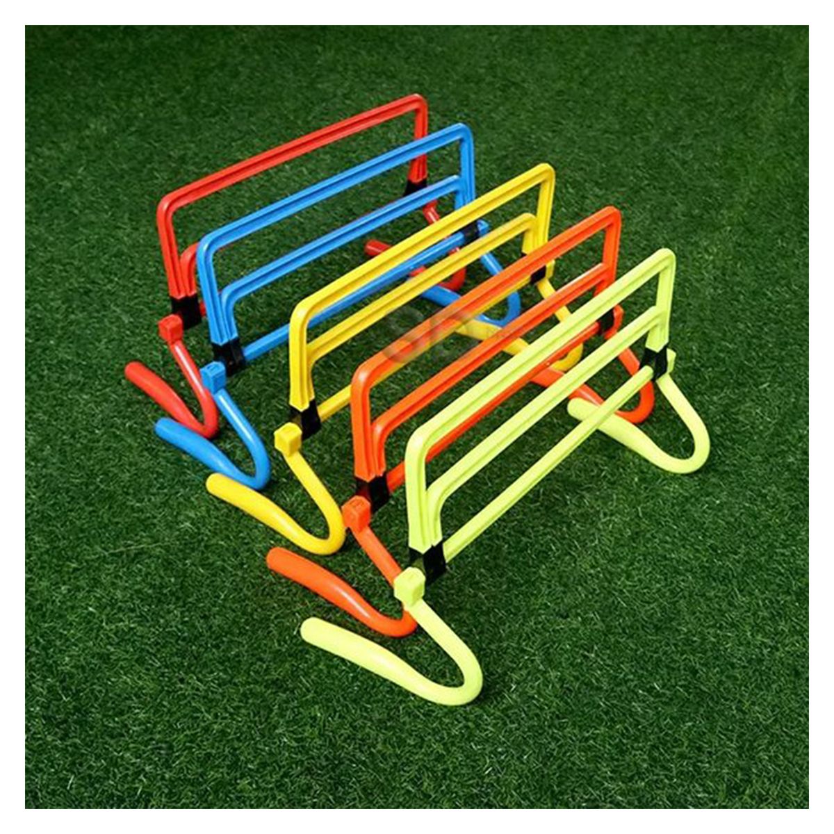 SDFIT - Pack 5x Valla Ajustable 3 Alturas 15-30-45 cm Atletismo…
