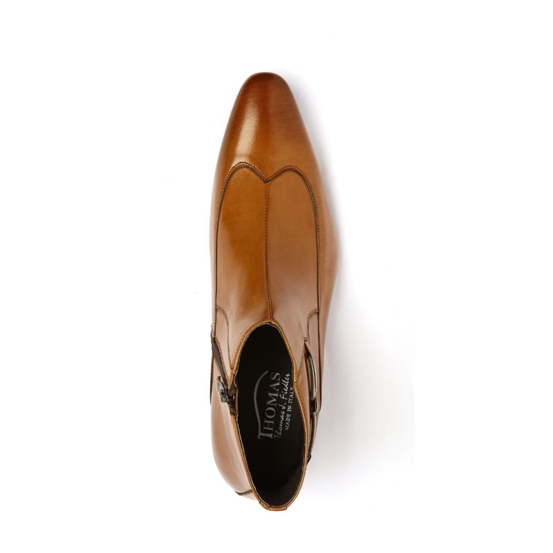 MATTEO - Zapato cuero cafe 545-32