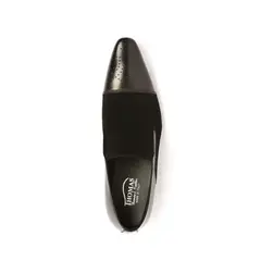 MATTEO - Zapato cuero con gamuza negro K8209-B19