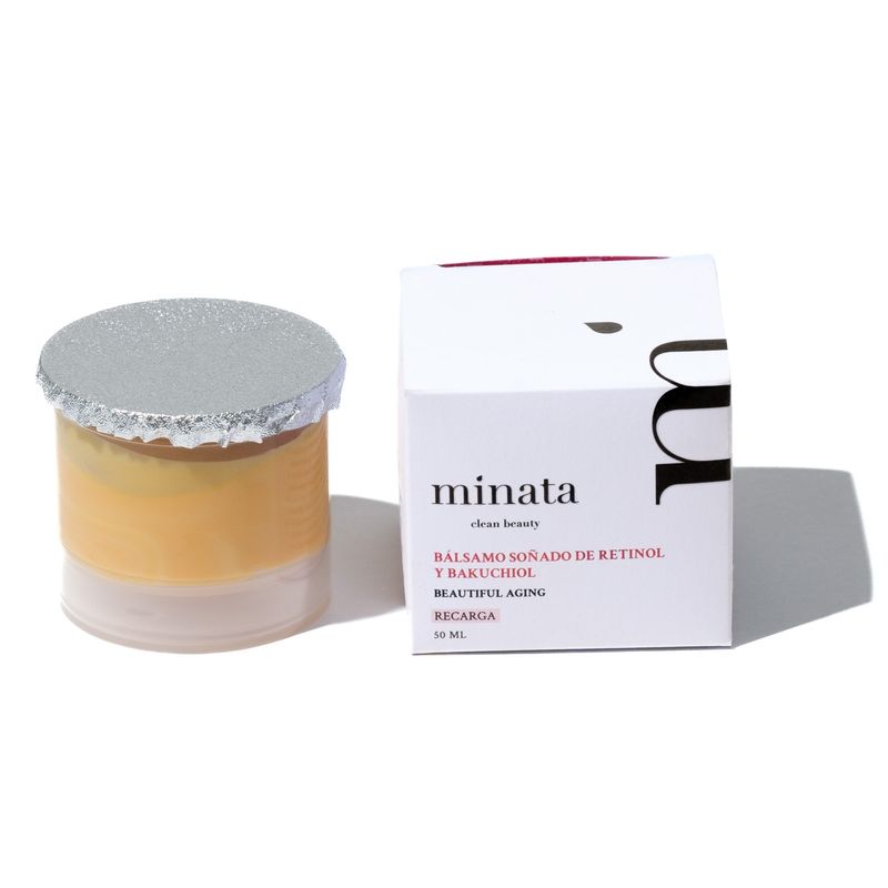 MINATA - Recarga Bálsamo Soñado de Retinol 0,5% y Bakuchiol 2% 50 ml MINATA.-