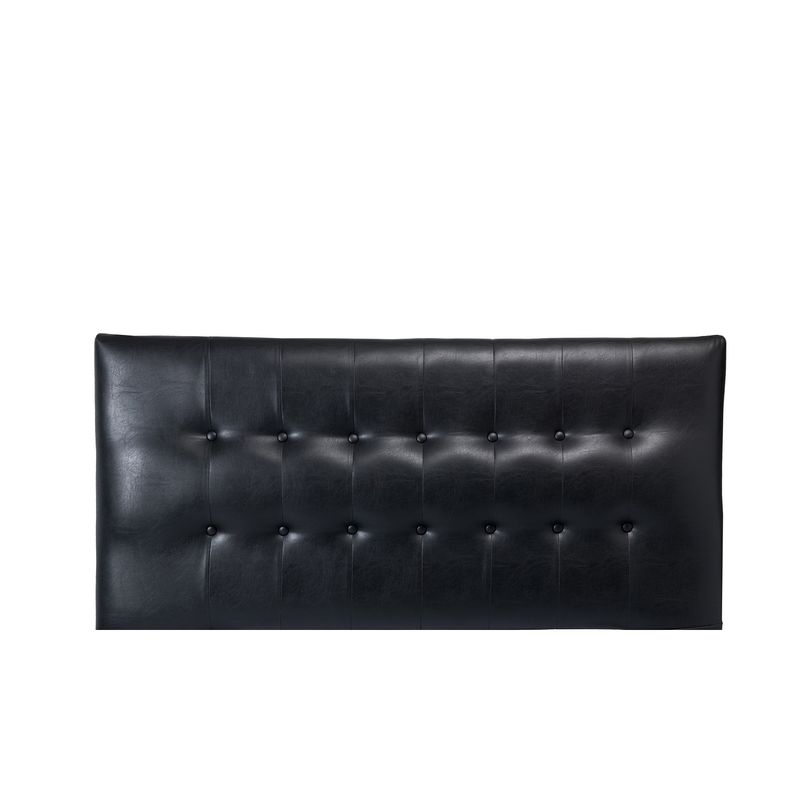 GENERICO - Respaldo Cama King Pu Negro Sevilla