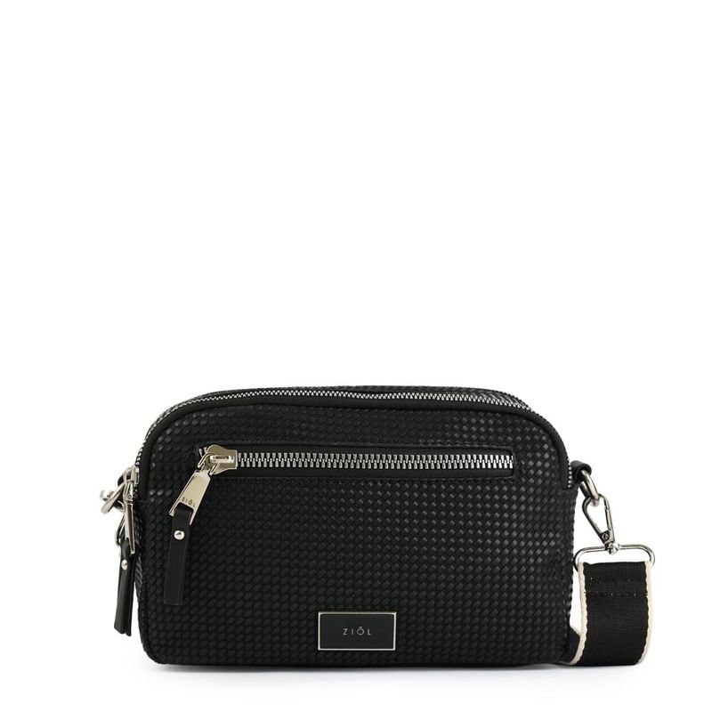 ZIOL - Cartera bandolera mediana cindy negro