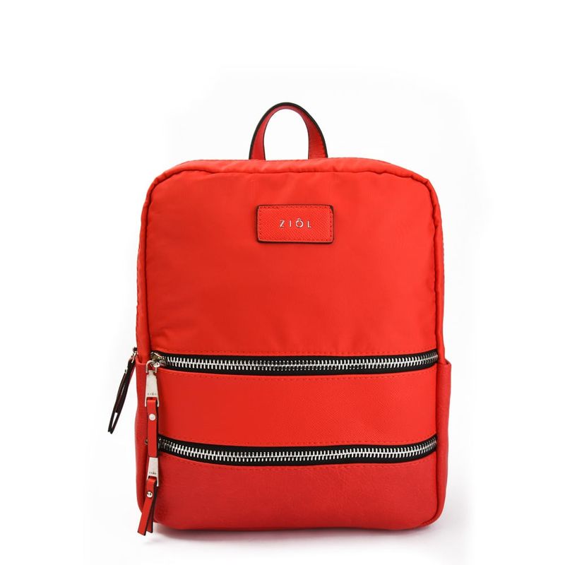 ZIOL - Mochila mediana yana rojo