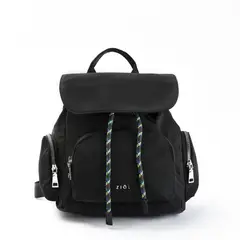 ZIOL - Mochila con tapa mediana simone negro
