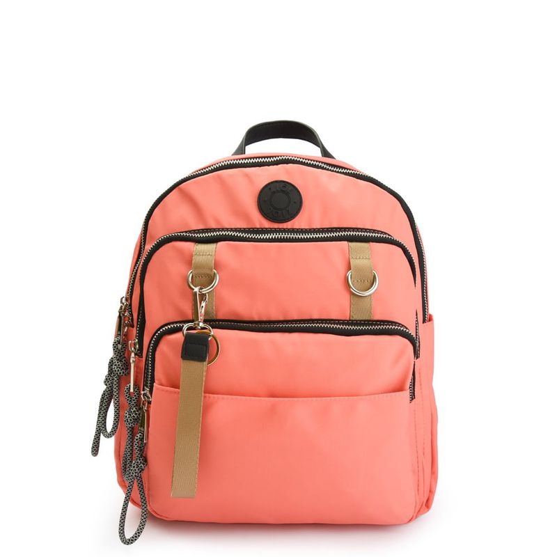 ZIOL - Mochila mediana senavi coral
