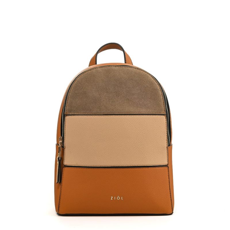 ZIOL - Mochila mediana lourd café
