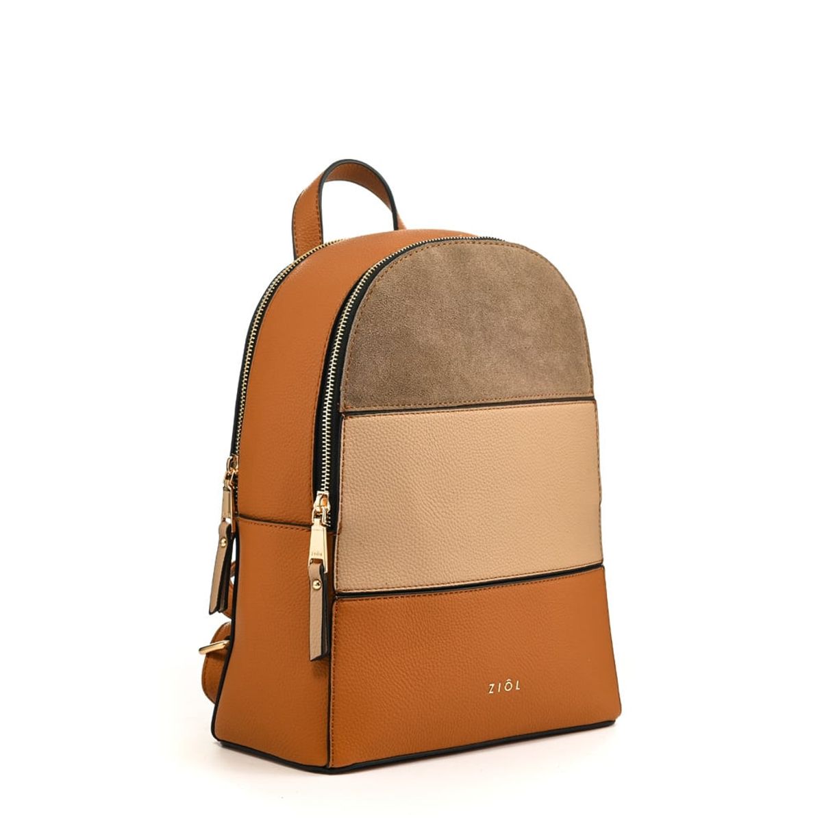 ZIOL - Mochila lourd mediana café