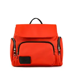 ZIOL - Mochila con tapa mediana maciel rojo tomate