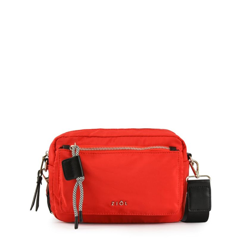 ZIOL - Cartera bandolera pequeña vivienne rojo