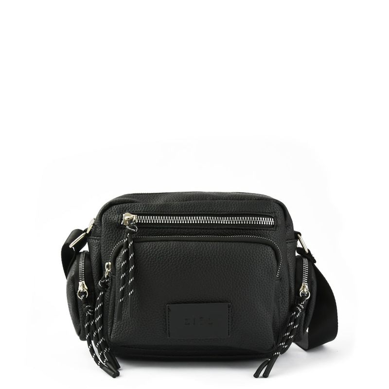 ZIOL - Cartera bandolera mediana danuk negro
