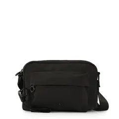 ZIOL - Cartera bandolera mediana veby negro