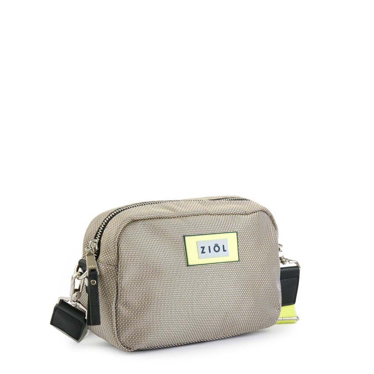 ZIOL - Cartera bandolera mediana merino lila