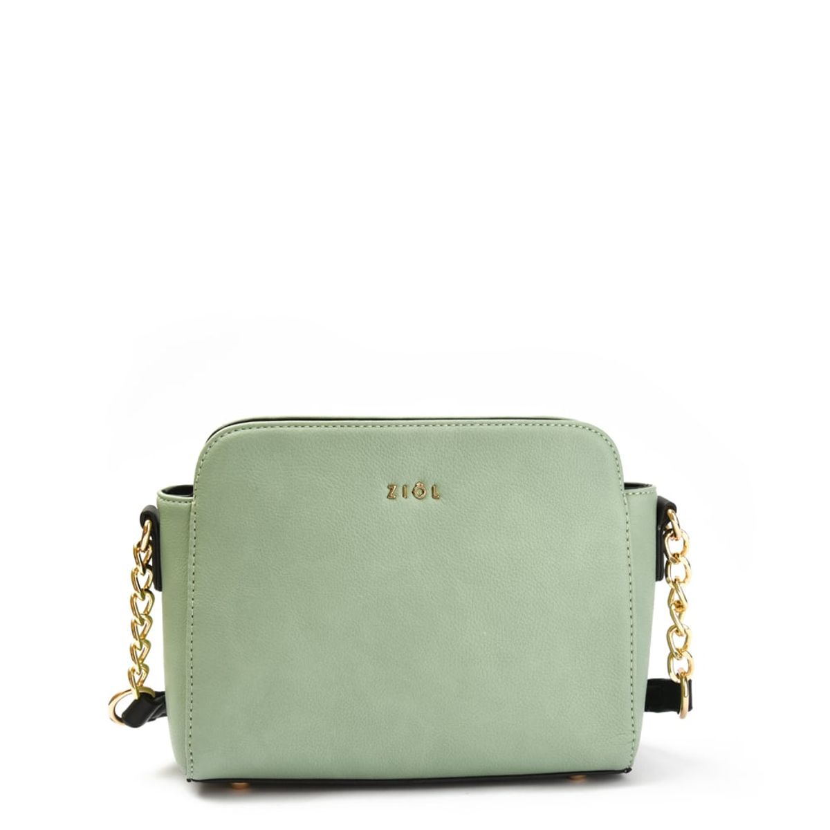 ZIOL - Cartera bandolera pequeña bismarin verde claro
