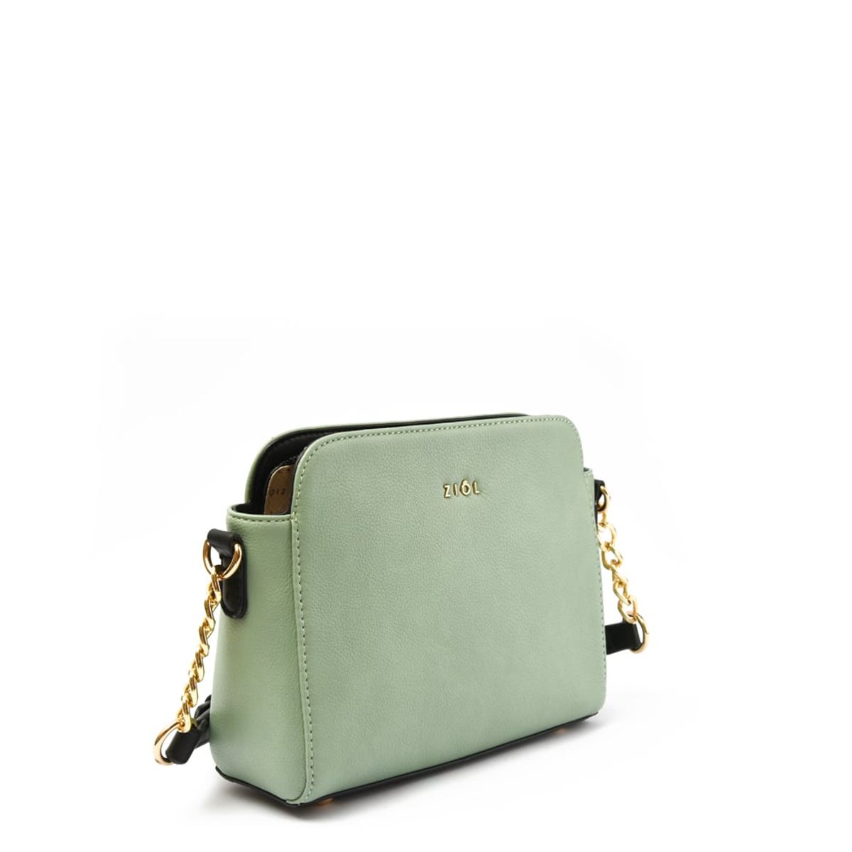 ZIOL - Cartera bandolera pequeña bismarin verde claro