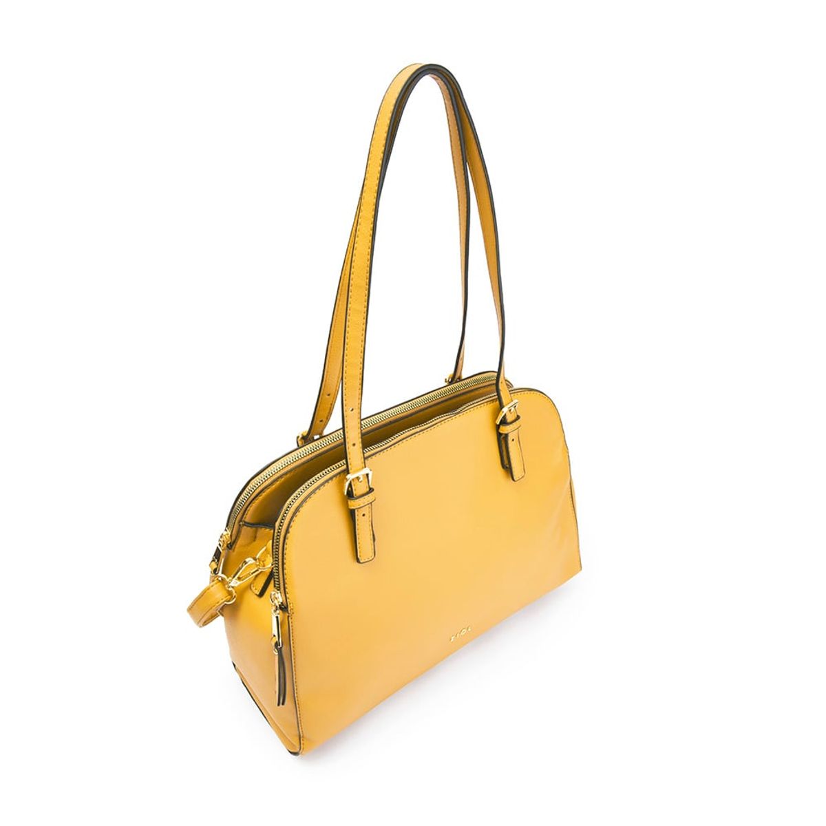 ZIOL - Cartera tote tres divisiones grande paimin amarillo