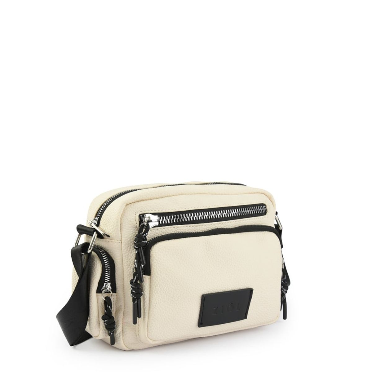 ZIOL - Cartera bandolera mediana danuk blanco crudo