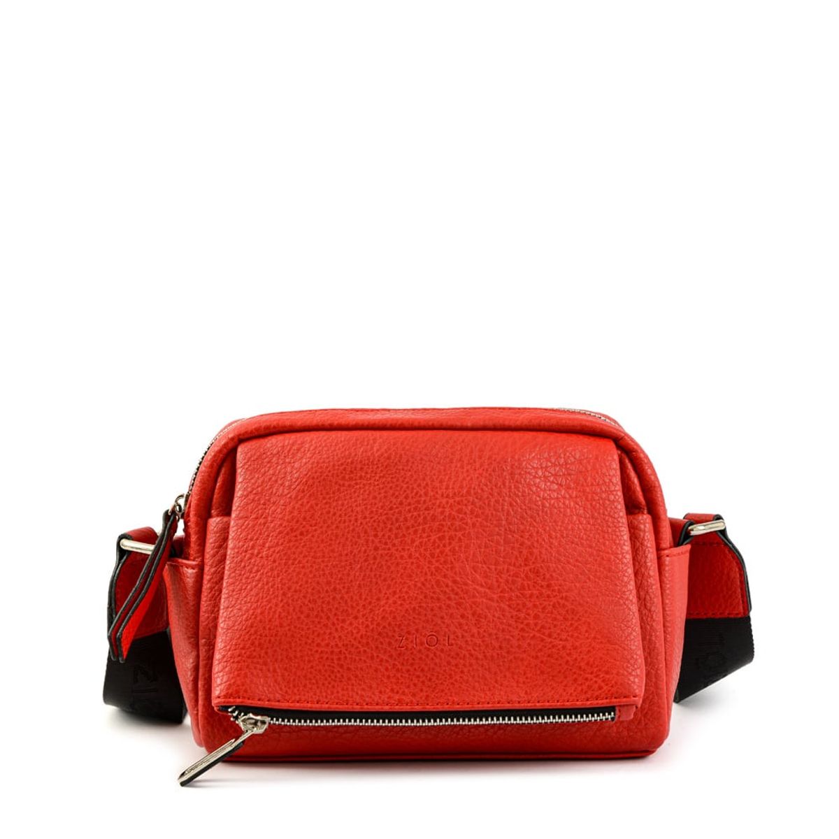 ZIOL - Cartera bandolera pequeña byanca rojo