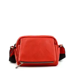 ZIOL - Cartera bandolera pequeña byanca rojo