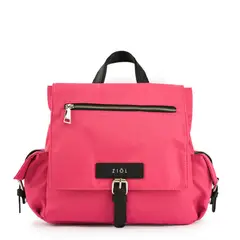 ZIOL - Mochila con tapa mediana marion fucsia