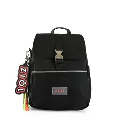 ZIOL - Mochila con tapa mediana tavira negro