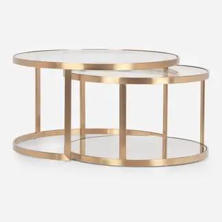 ROSEN - Mesa de Centro Alders 80 x 80 cm