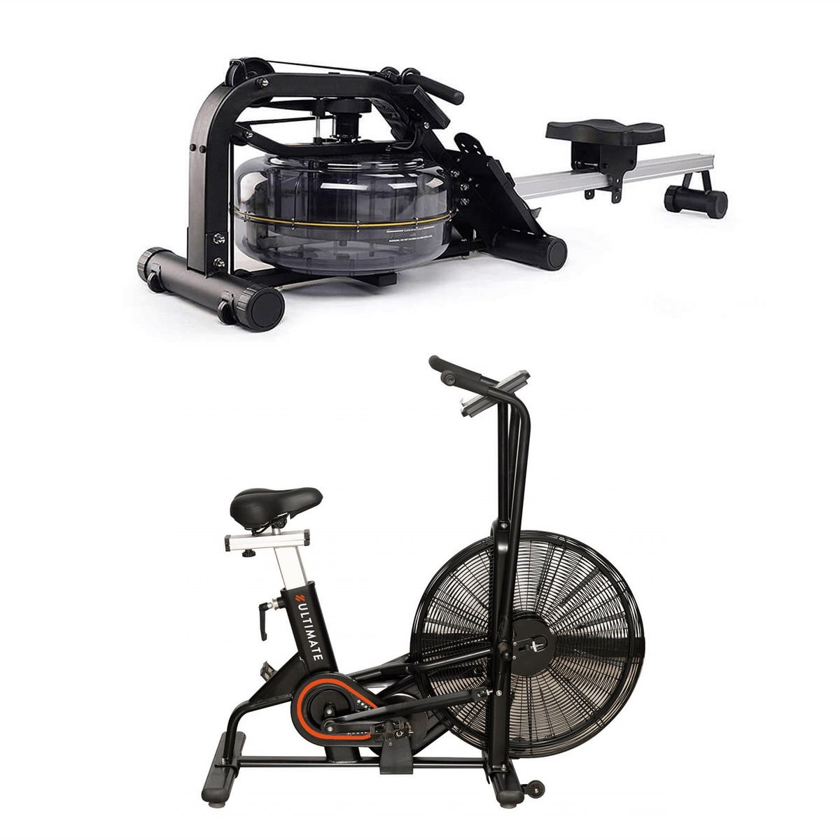 ULTIMATE FITNESS - PACK AIR ASSAULT BIKE PRO  BOGADORA - MÁQUINA REMO A300