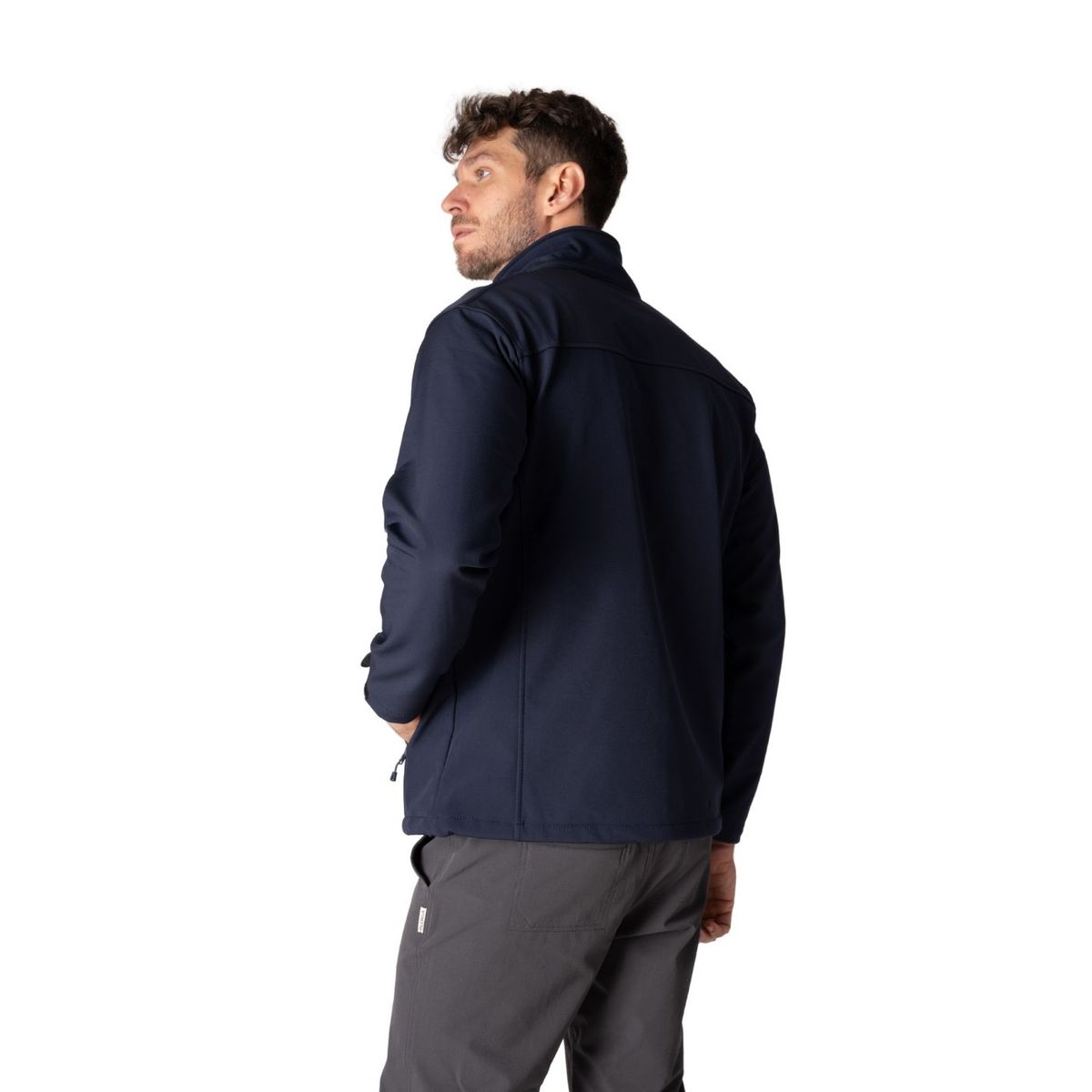 INDUSBORD - Chaqueta Softshell Hombre Custom Series Con Cierre Ykk ®