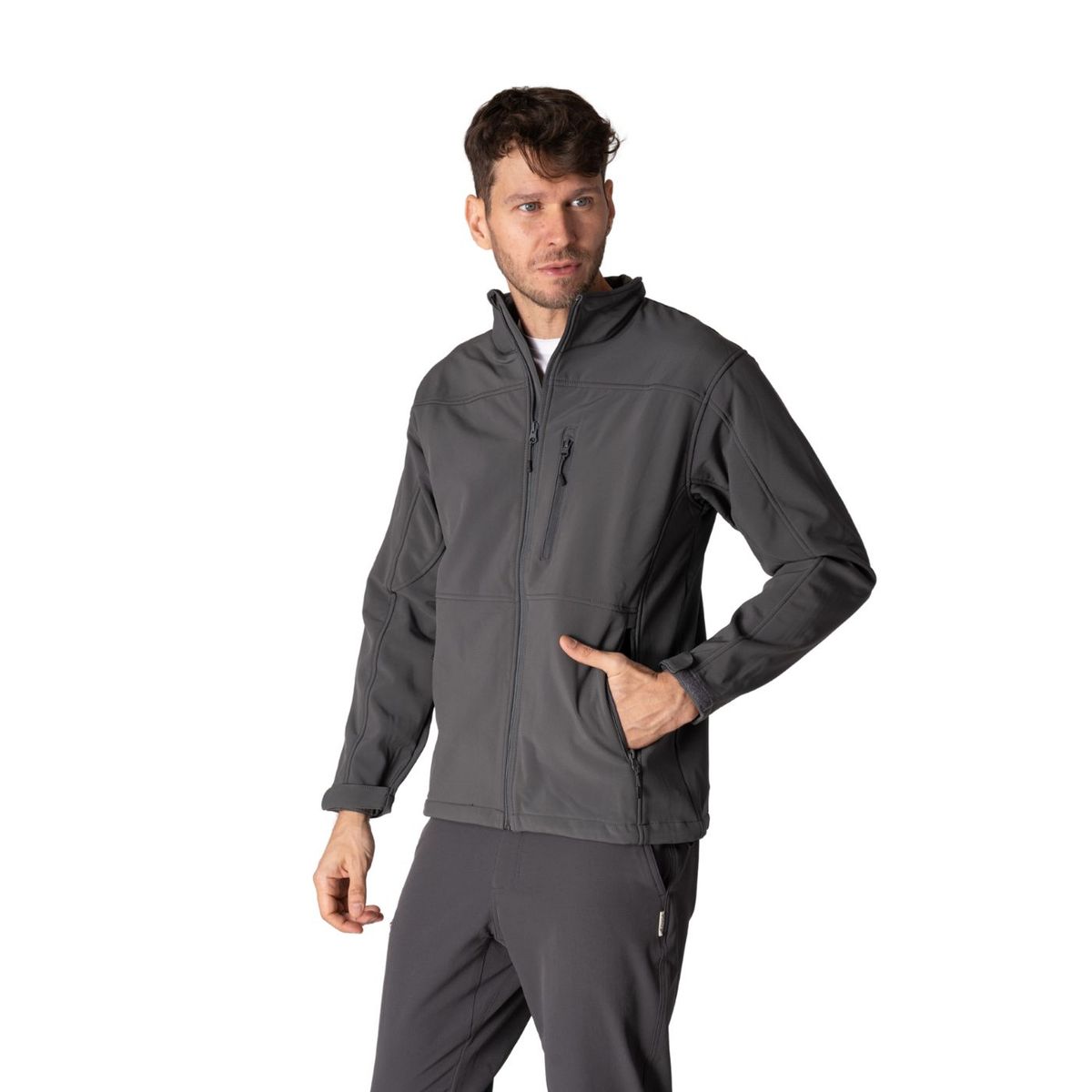 INDUSBORD - Chaqueta Softshell Hombre Custom Series Indusbord