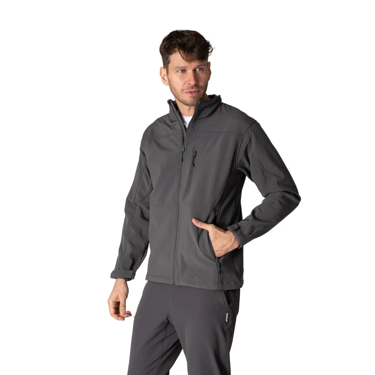 INDUSBORD - Chaqueta Softshell Hombre Custom Series Indusbord
