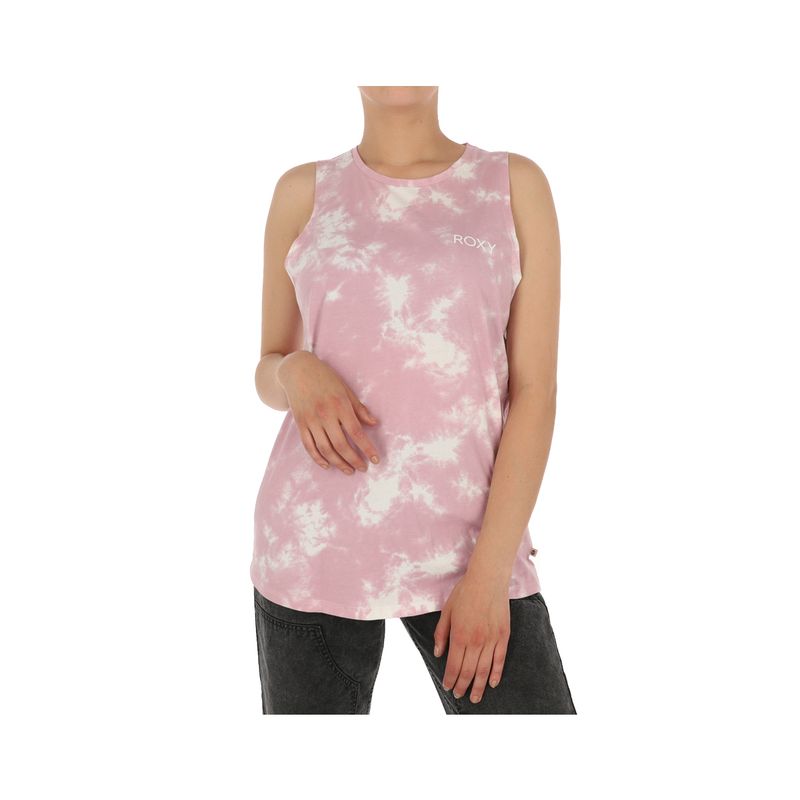 ROXY - Polera Roxy Tie Dye Mujer Lila