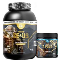 Proteína 1kg Cookies and Creams Creatina 300g Apolo