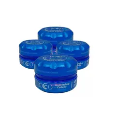 ROCCO - Pack X4 Cera Para El Cabello Modeladora Capilar Azul