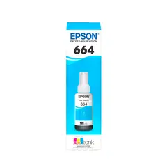 EPSON - Tinta T664 CIAN