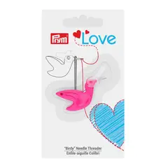 PRYM - Enhebrador Y Corta Hilos Love Needle Threader Pájaro