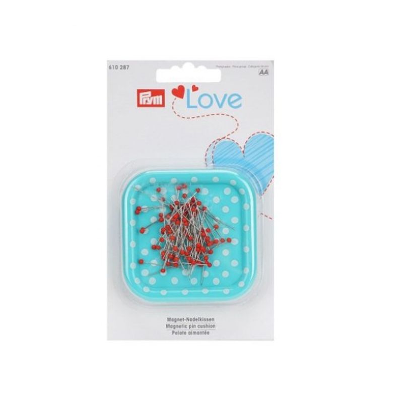 PRYM - Alfileres Cabeza De Vidrio 9gr  Iman Acerico Prym Love