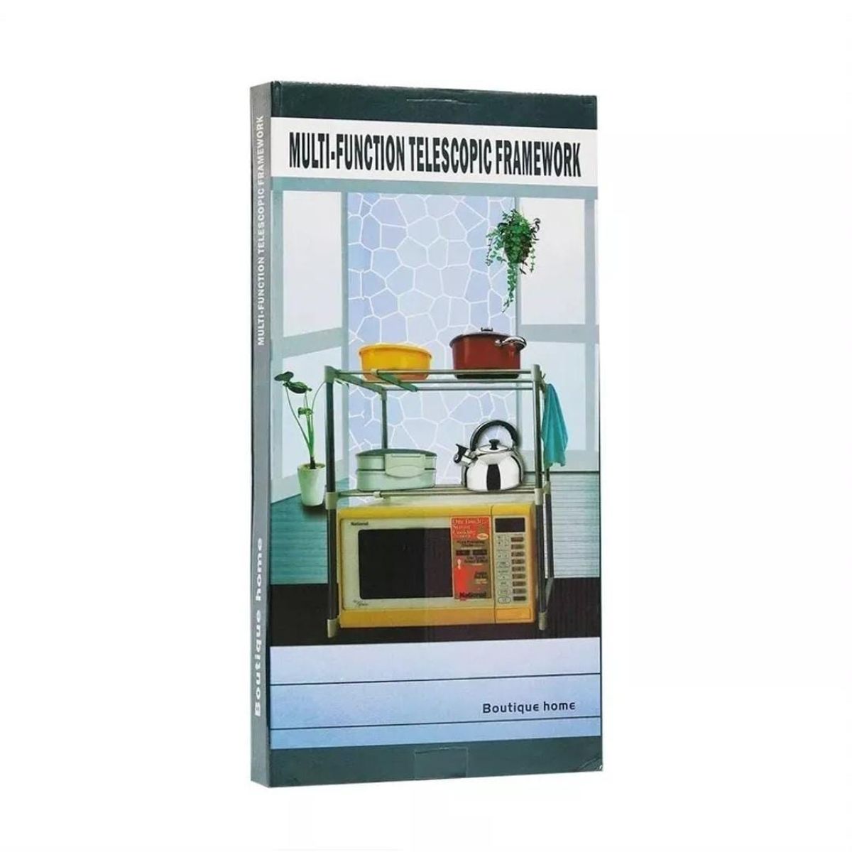 GENERICO - Rack Estante Organizador Microondas Multiusos Cocina Premium