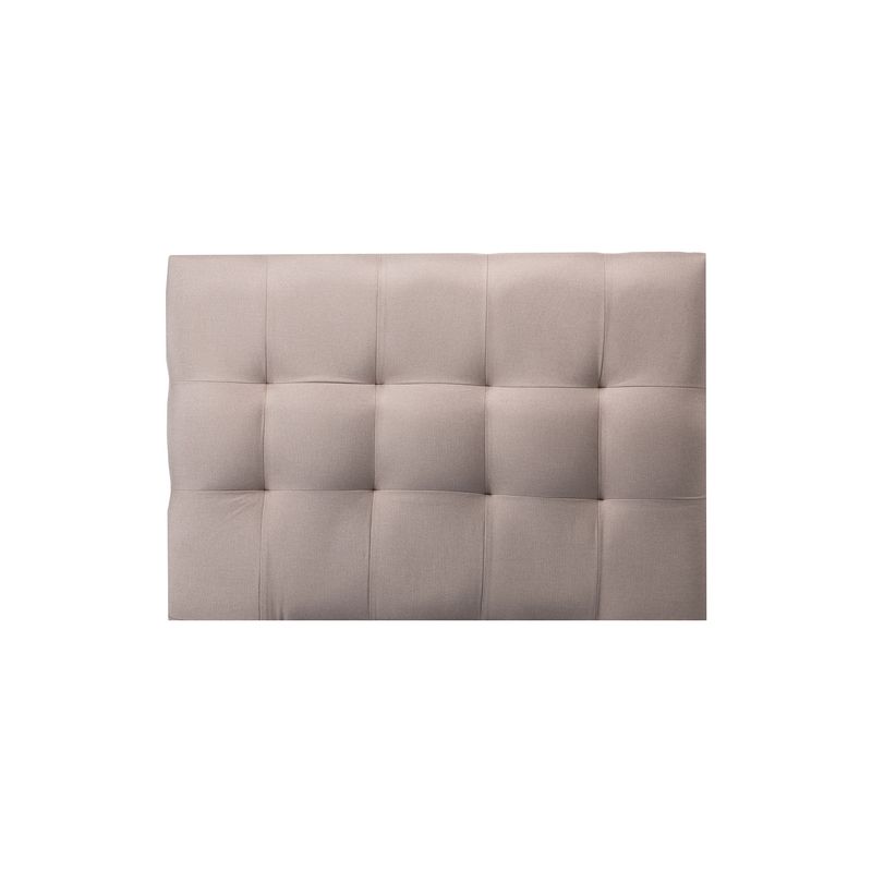 GENERICO - Respaldo Cama15 Plazas Lino Beige Alicante