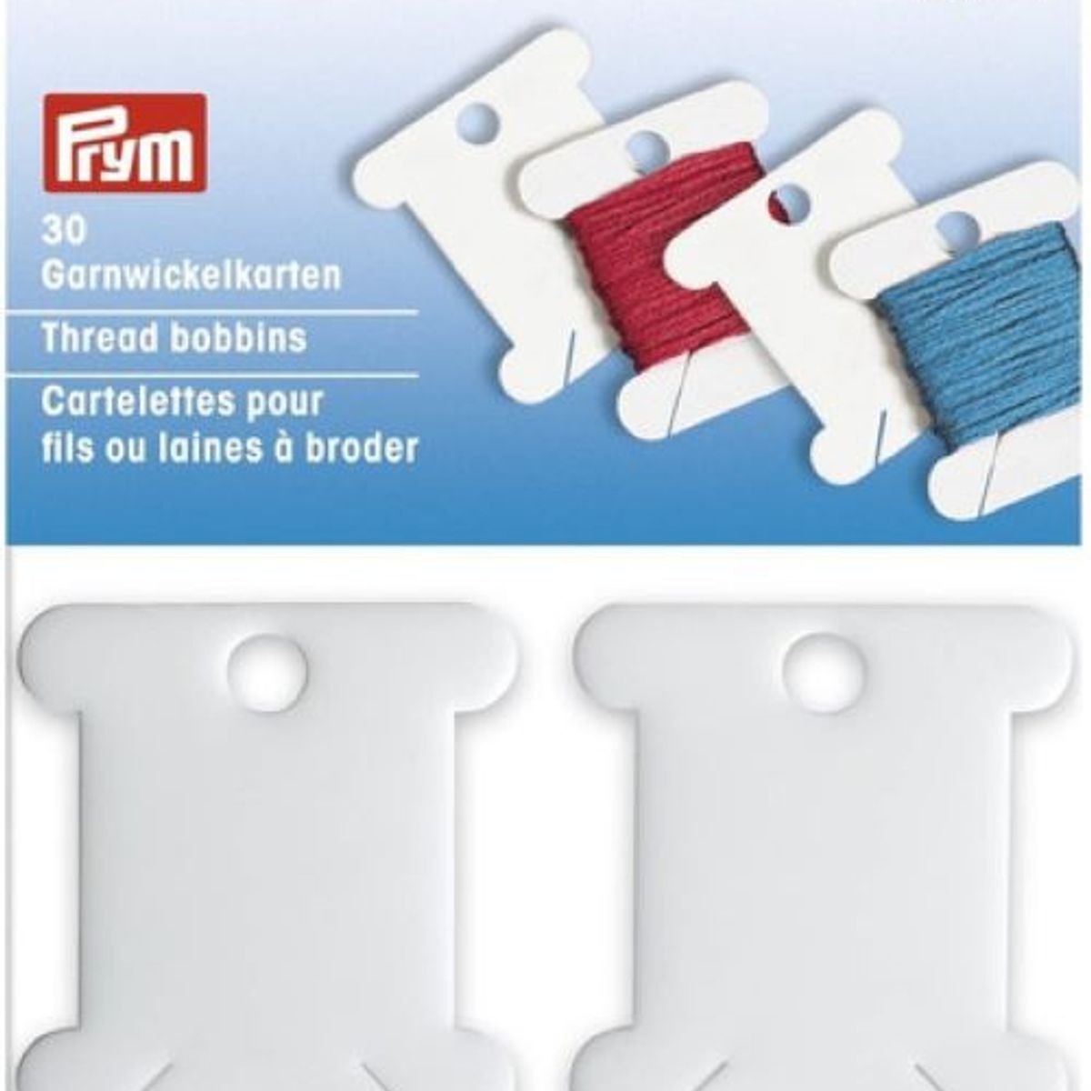 PRYM - Bobinas Plásticas30pc Para Hilos De Bordar Marca Prym