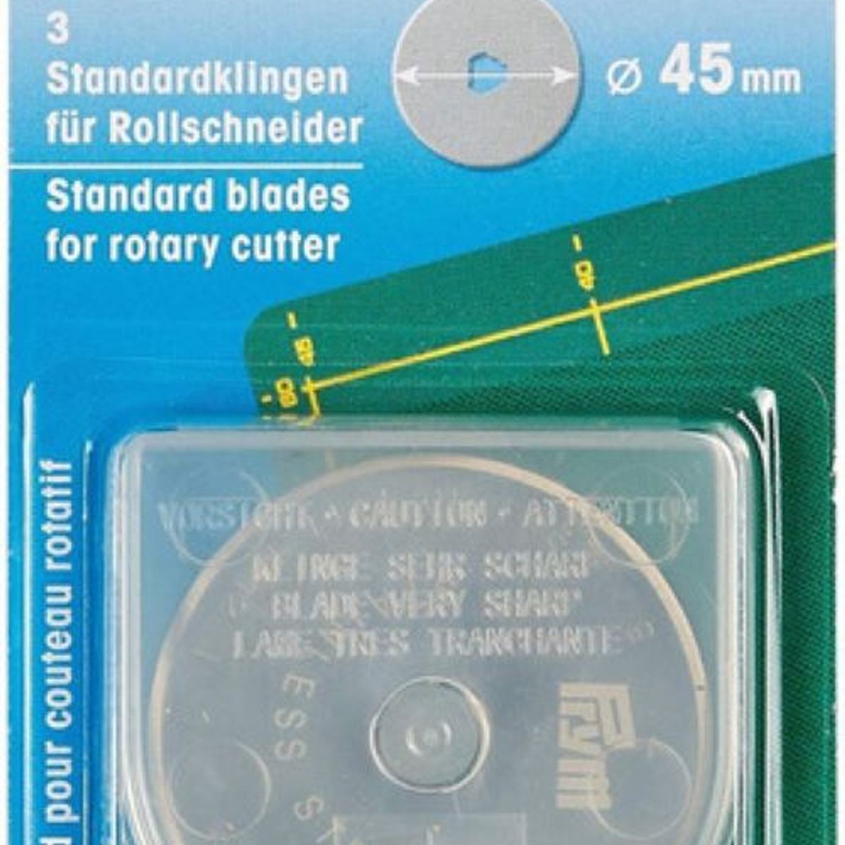 PRYM - Cuchilla De 3 Recambio Cutter 45mm Prym Calidad Alemana