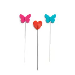 PRYM - Alfileres Calidad Alemana Forma Corazones Y Mariposas